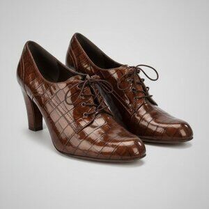 Stuart Weitzman Lace-up Oxford Pump
